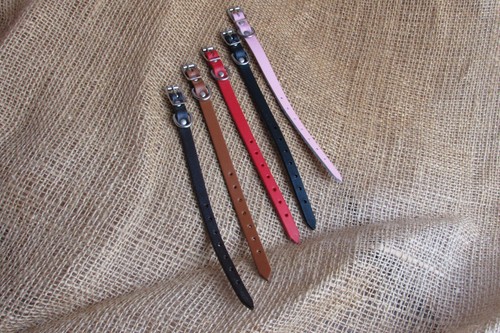 Ferret collar real leather - collar,