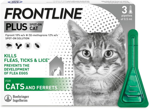 Frontline plus flea - frontline, tick