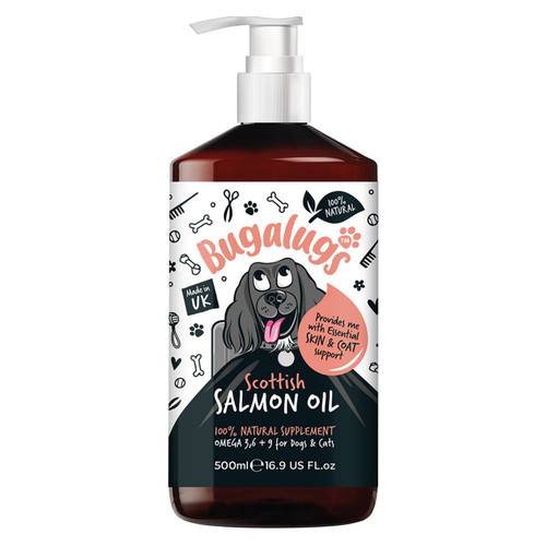 Scottish salmon oil 500ml with - salmon,