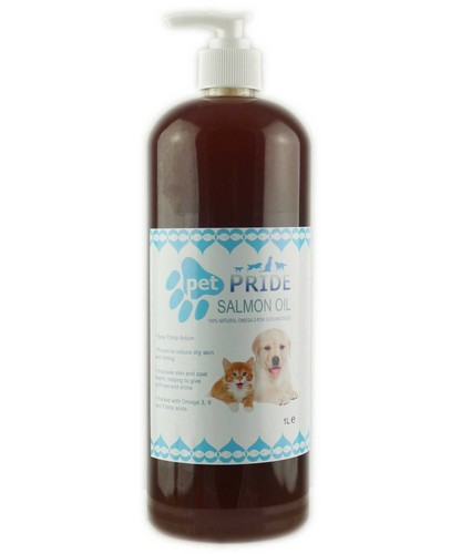 Salmon oil dogs cats ferrets - oil,