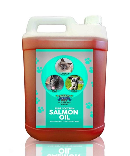 Salmon oil for dogs cats - for, &